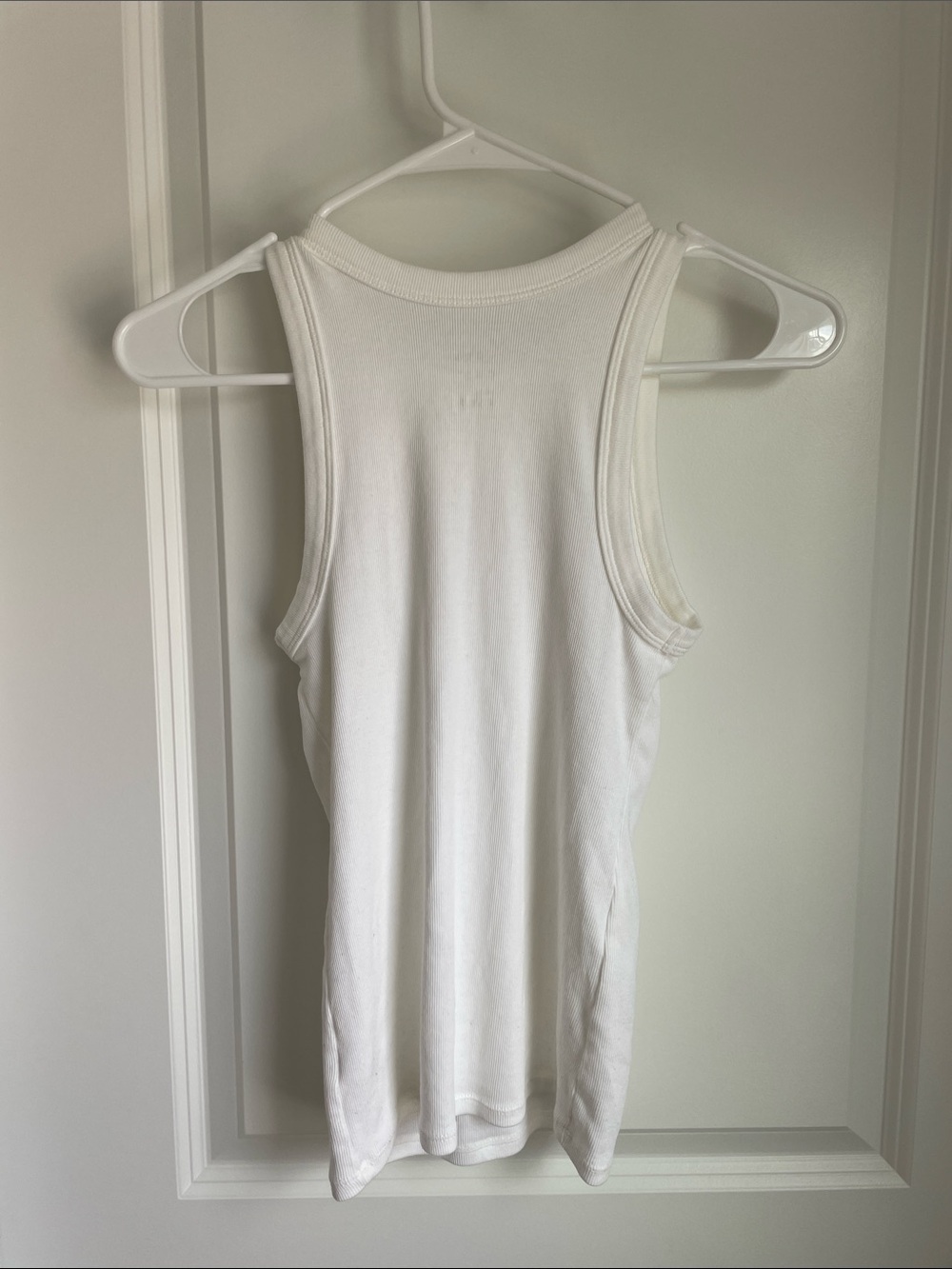 A NEW DAY White Ribbed Racerback Tank Top - Picture 10 of 12